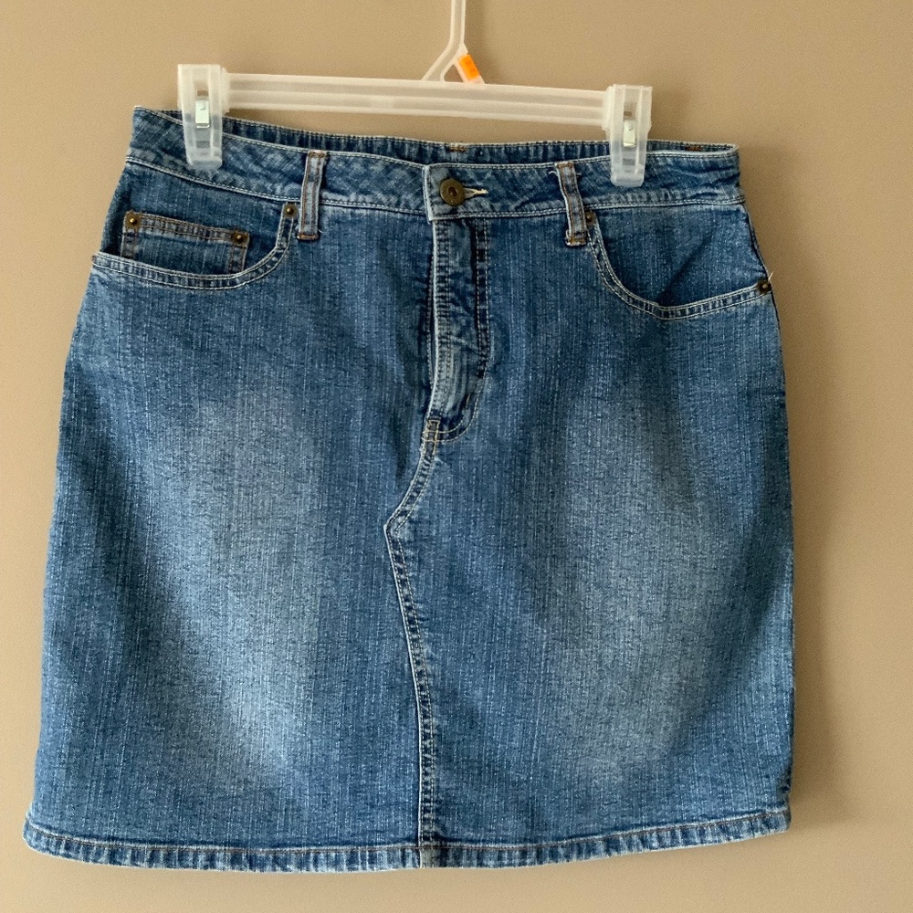 Ladies Nevada denim skirt